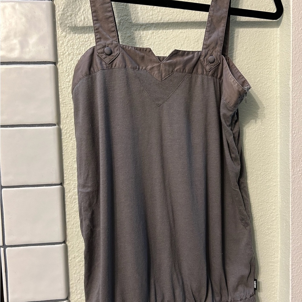 Vans Charcoal Gray Women's Tank Top